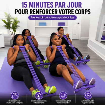 Flexcofit - Transforme ton corps en 15 minutes par jour